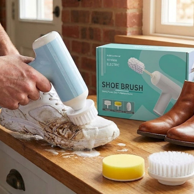 3 in 1 Shoe Cleaner Brush Rechargeable Cleaning Tool Homera.pk