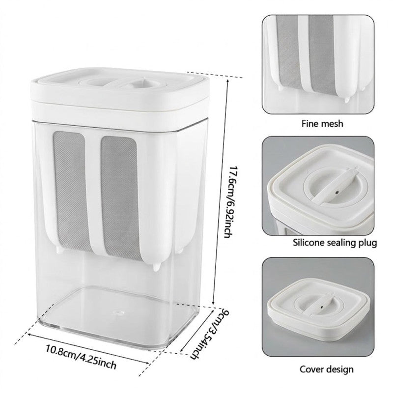 Yogurt Filter & Strainer 1100ml Homera.pk