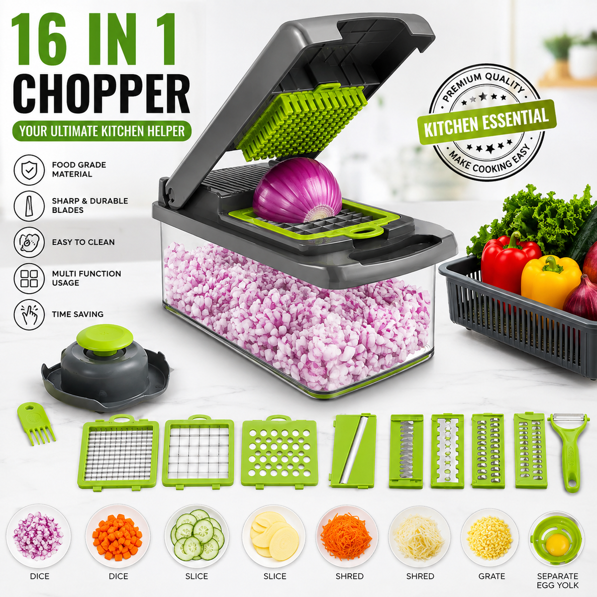Prep Every Meal Faster with One Smart Kitchen Tool Homera.pk