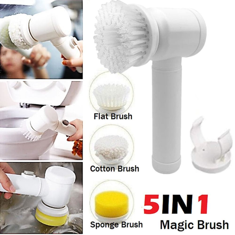 5 in 1 Cleaning Brush (Usb Chargeable) Homera.pk