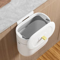 Wall - Mounted Swing-Top Waste Bin – Waterproof Space Saver Homera.pk