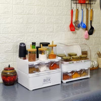 King Size Kitchen Seasoning Box & Storage Rack Homera.pk