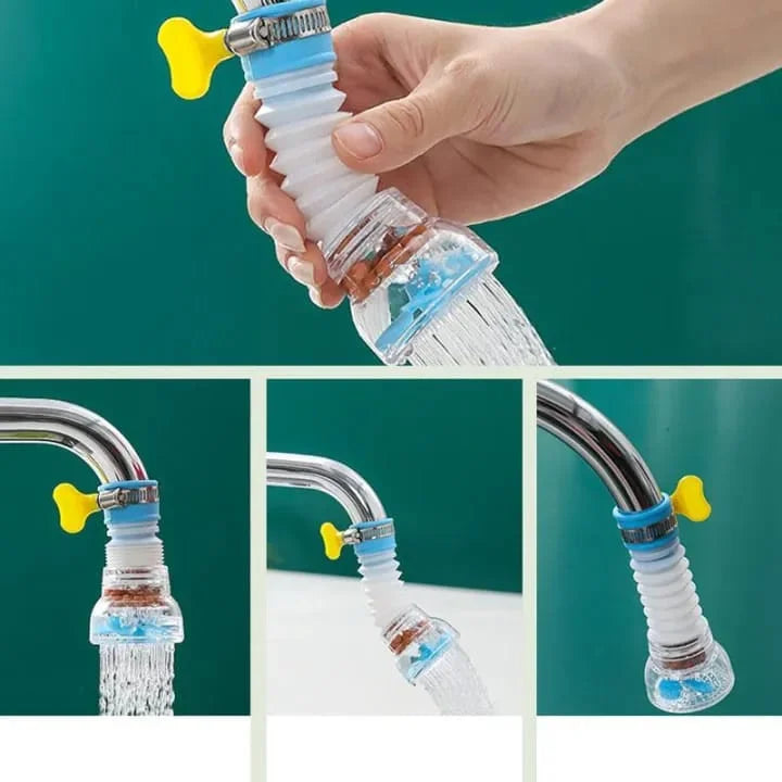 360° Flexible Faucet Extender with Built-in Filter Homera.pk