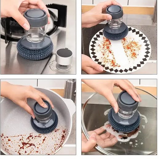 Liquid Soap Dishwasher Brush Homera.pk
