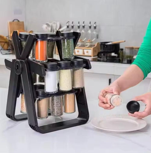 12 Spices, One Rack, Zero Kitchen Chaos Homera.pk