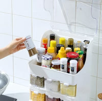 King Size Kitchen Seasoning Box & Storage Rack Homera.pk
