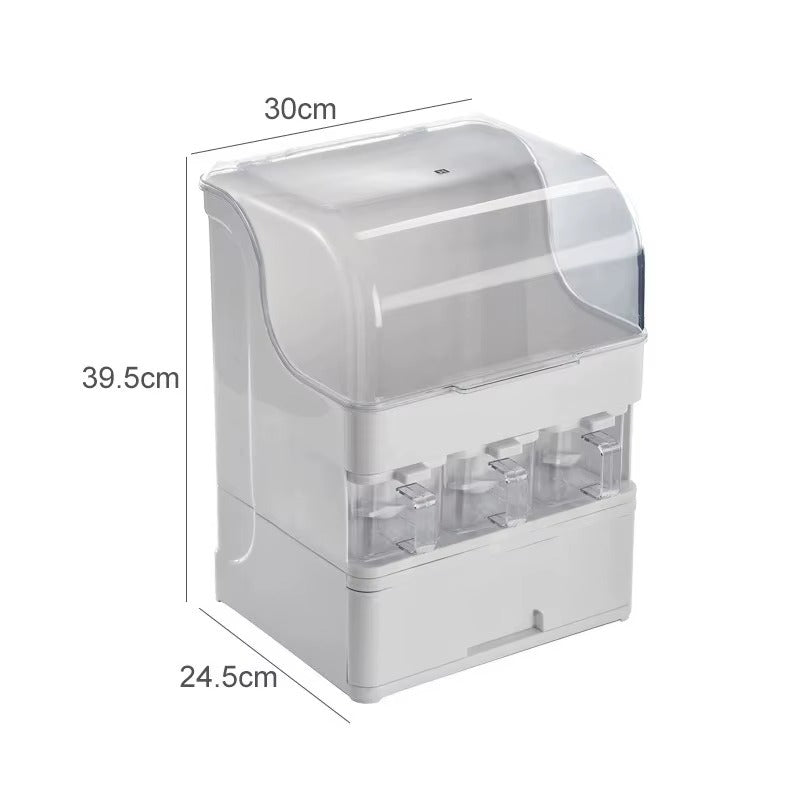 King Size Kitchen Seasoning Box & Storage Rack Homera.pk