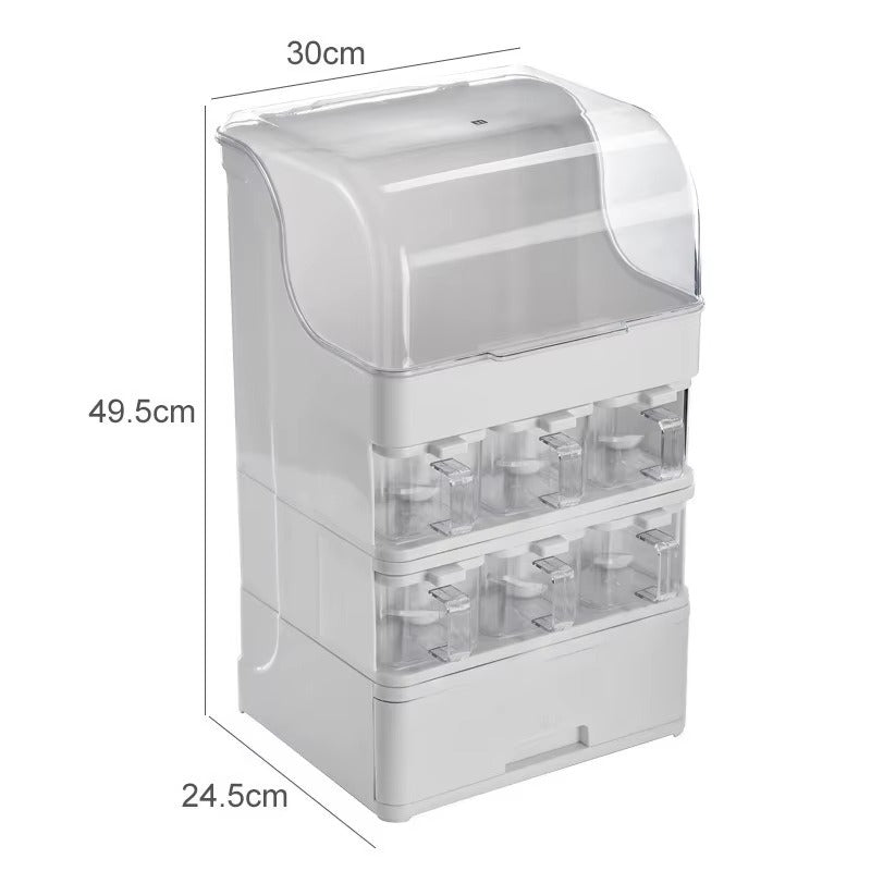 King Size Kitchen Seasoning Box & Storage Rack Homera.pk